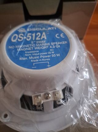 Altavoz marino OSCULATI 5" - 50W