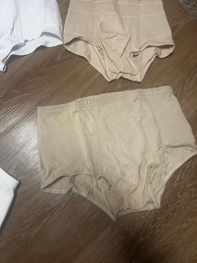 Mutande contenitive Scudotex beige/bianche