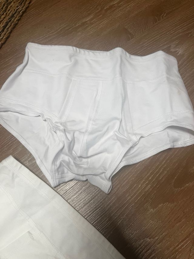 Mutande contenitive Scudotex beige/bianche