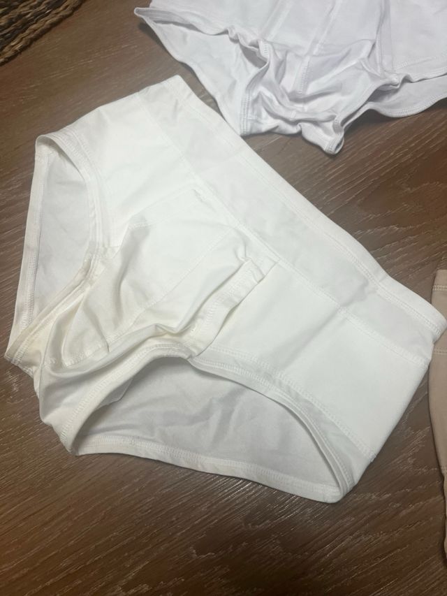 Mutande contenitive Scudotex beige/bianche