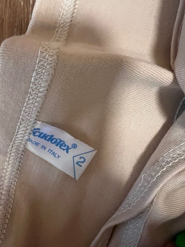 Mutande contenitive Scudotex beige/bianche