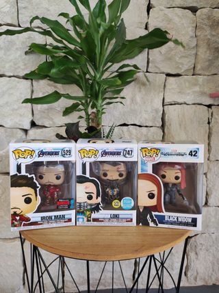 Pack Funko Pop Marvel Avengers Endgame (3 figuras)