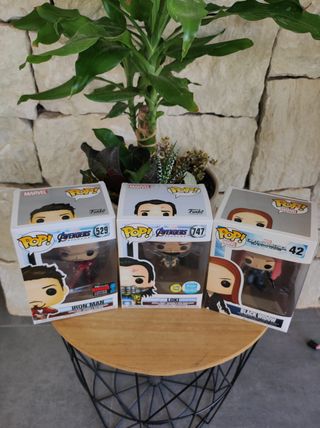 Pack Funko Pop Marvel Avengers Endgame (3 figuras)