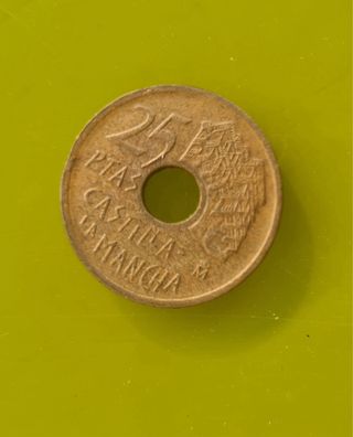 25 Ptas 1996 Castilla-La Mancha