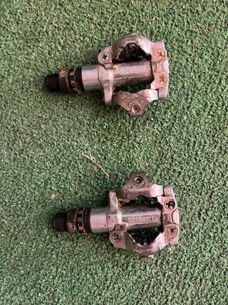 Pedales automáticos shimano para bicicleta