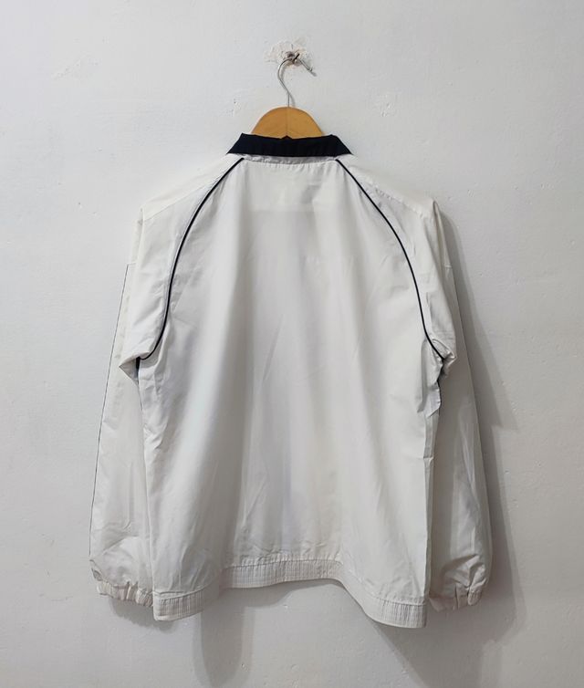 Trackjacket blanca vintage Adidas hombre Talla S
