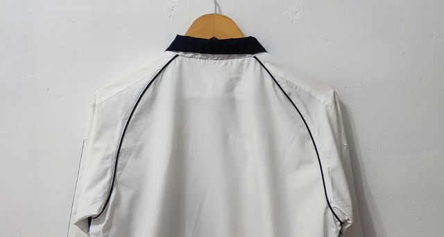 Trackjacket blanca vintage Adidas hombre Talla S