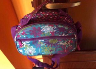 Cartera (40x30x5)
 + 
Bolso (25x20x5)

Marca GABOL