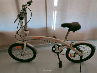 Bicicletas Plegables GHT 20" 6v como nueva.