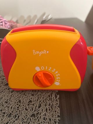 Juguete freidora+tostadora