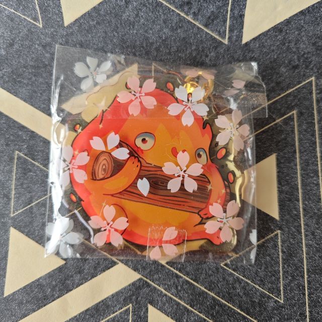 Llavero Fuego Calcifer "El Castillo Ambulante"