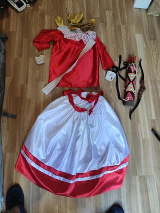 Traje rey americano: gigantes de Pamplona