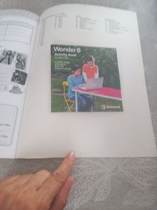 Libro actividades Richmond Wonder 6