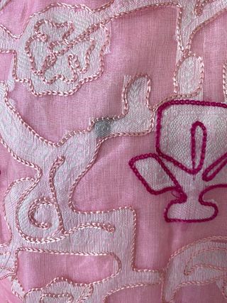 Abito indiano vintage rosa