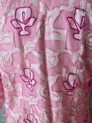 Abito indiano vintage rosa