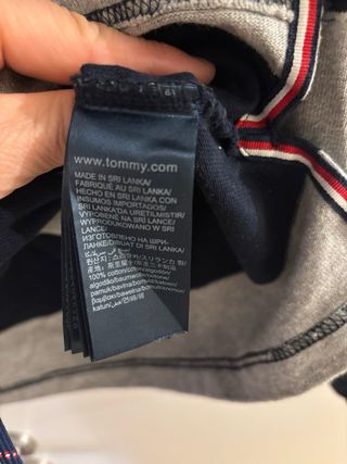 Polo Tommy Hilfiger rayas XXL