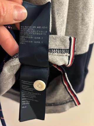 Polo Tommy Hilfiger rayas XXL