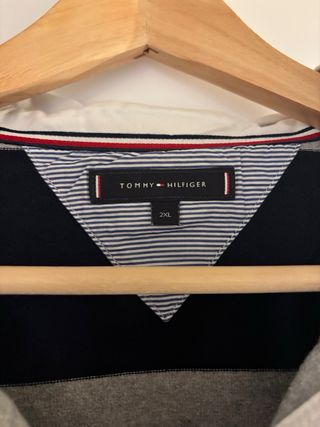Polo Tommy Hilfiger rayas XXL