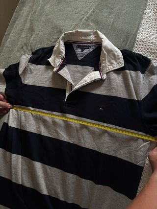 Polo Tommy Hilfiger rayas XXL