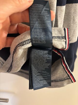Polo Tommy Hilfiger rayas XXL