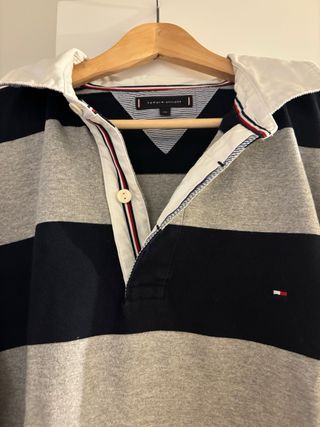 Polo Tommy Hilfiger rayas XXL