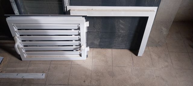 Reja aluminio blanca 57x79cm