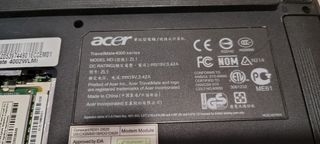 Portátil Acer travelmate 4000 *ROTO*