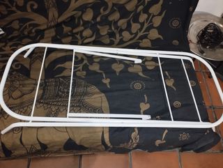 Soporte Moisés, minicuna, bañera blanco plegable. 