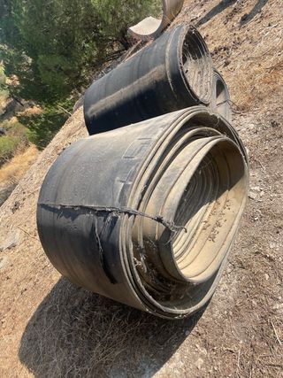 Gomas cintas transportadoras usadas