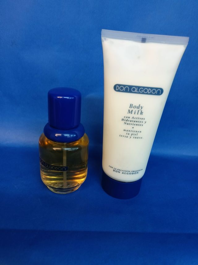 Colonia Don Algodón 100 ml. Vapo e corpo 200 ML.