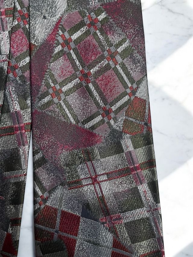 Cravatta Verri Grigio-Rossa