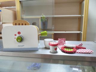 Tostadora Janoad de madera para picnic