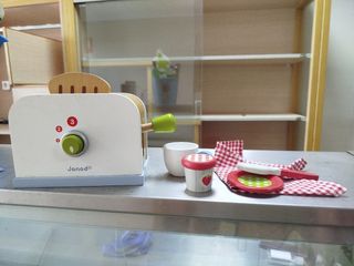 Tostadora Janoad de madera para picnic