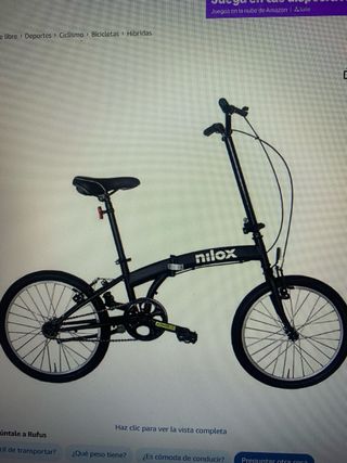 Bicicleta Plegable Nilox