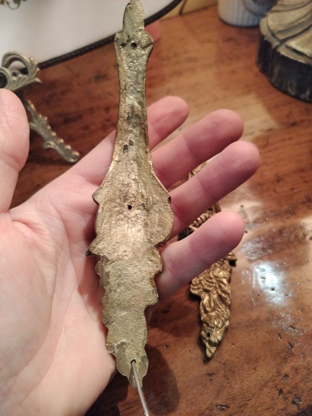 Fregi bronzo stile Luigi XV - 2pz