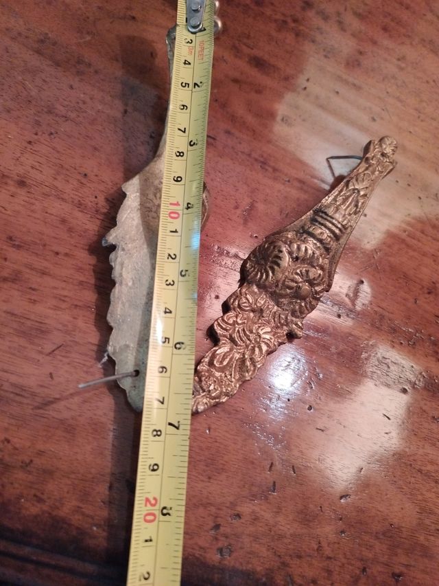 Fregi bronzo stile Luigi XV - 2pz