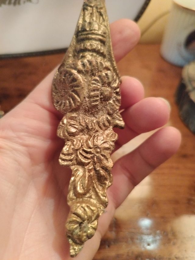 Fregi bronzo stile Luigi XV - 2pz