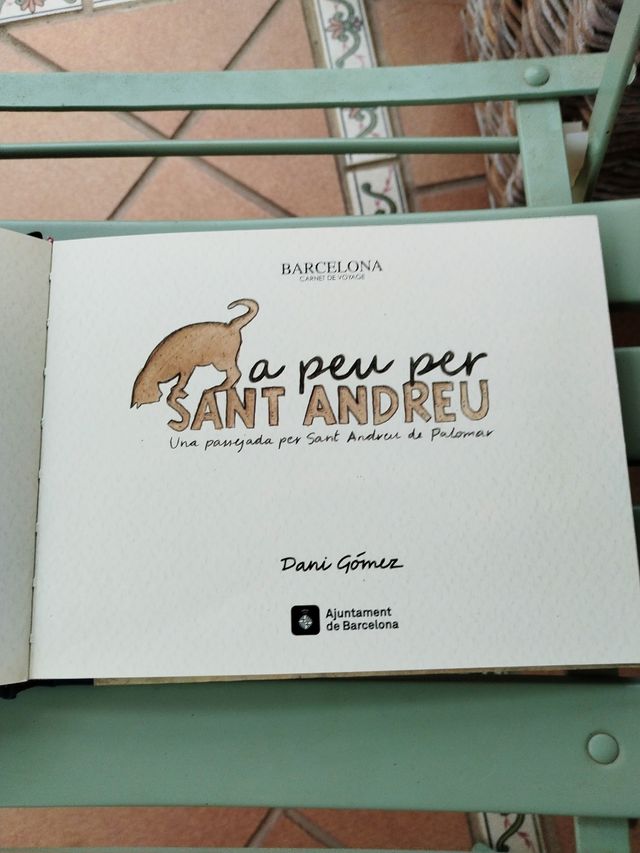 Llibre A peu per Sant Andreu: Barcelona Carnet de 