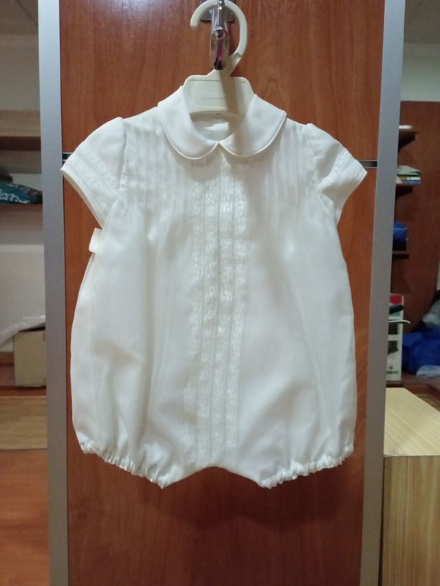 Pelele bebé ceremonia talla 3m  Llacer nuevo a est