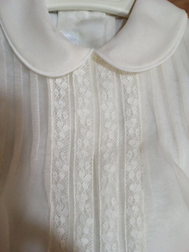 Pelele bebé ceremonia talla 3m  Llacer nuevo a est