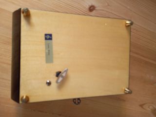 Carillon portagioie intarsiato