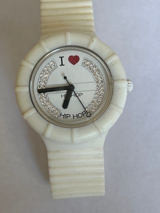 Orologio Hip Hop bianco