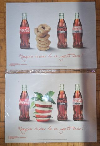 6 Tovagliette Coca-Cola