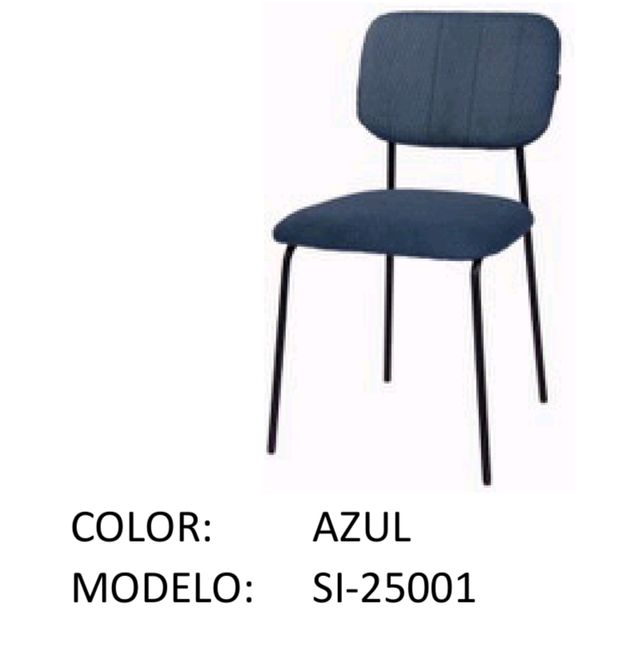 Sillas de interior serie Lily.