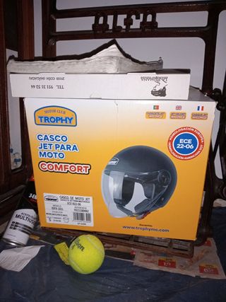 Casco moto Jet Trophy Comfort ECE 22-06