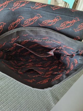 Ed Hardy borsa a tracolla nera eterna love