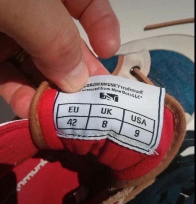 Scarpe Uomo Tg 42 - Drunkenmunky