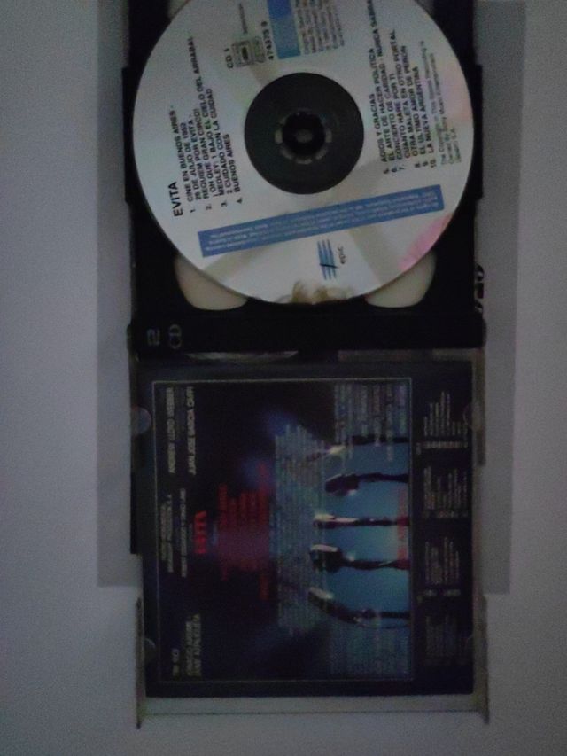 CD Doble Evita Andrew Lloyd Webber