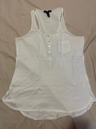 Camiseta blanca MANGO talla S