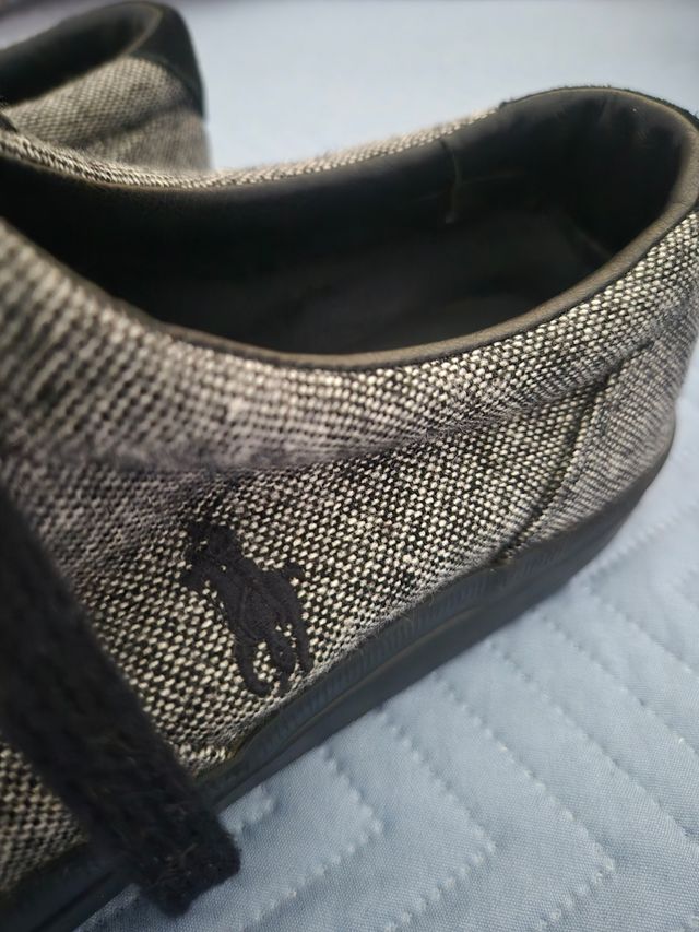 Zapatillas Polo Ralph Lauren 43 - Gris/Negro